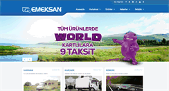 Desktop Screenshot of emeksan.com.tr