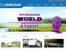 Tablet Screenshot of emeksan.com.tr